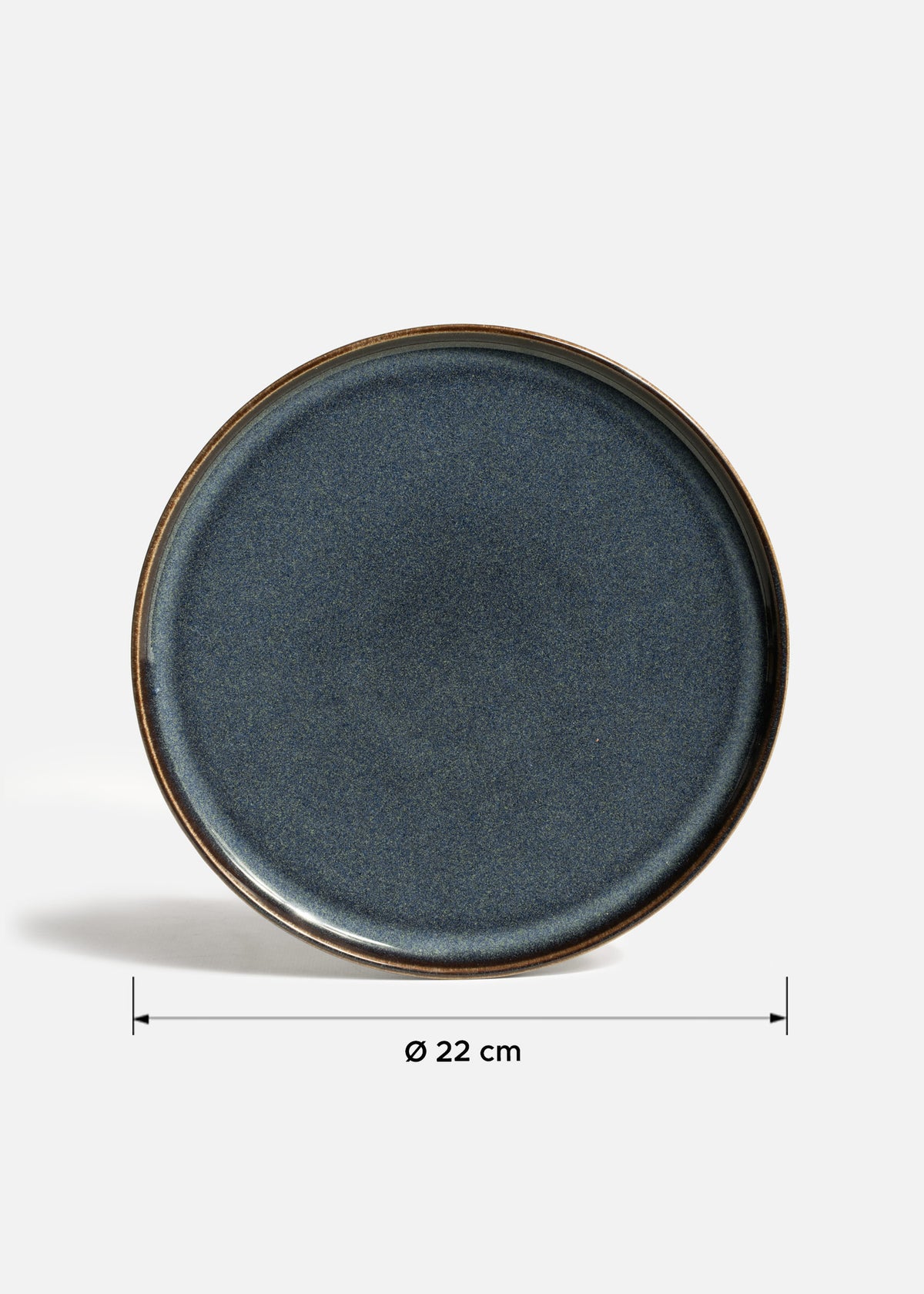 Platos trinche de cerámica azul Sphere Ocean — imagen de producto
