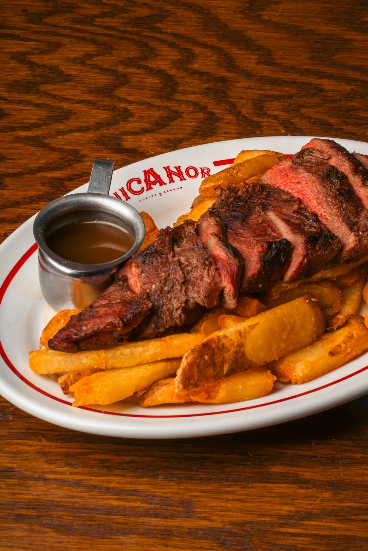 Platos de cerámica blanco Glacial + personalizado con logo doble