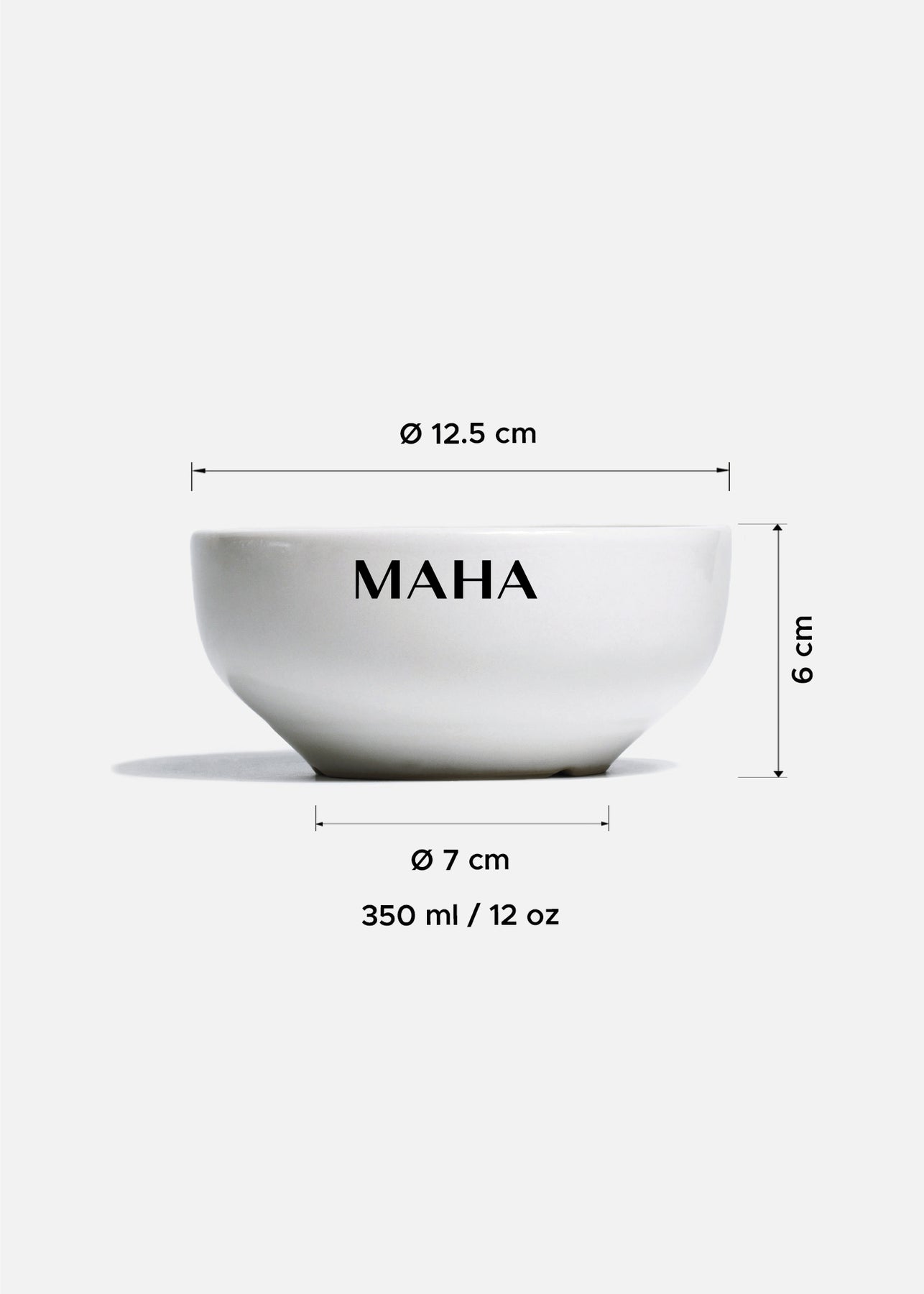 Platos de cerámica blanco Glacial + personalizado con logo simple