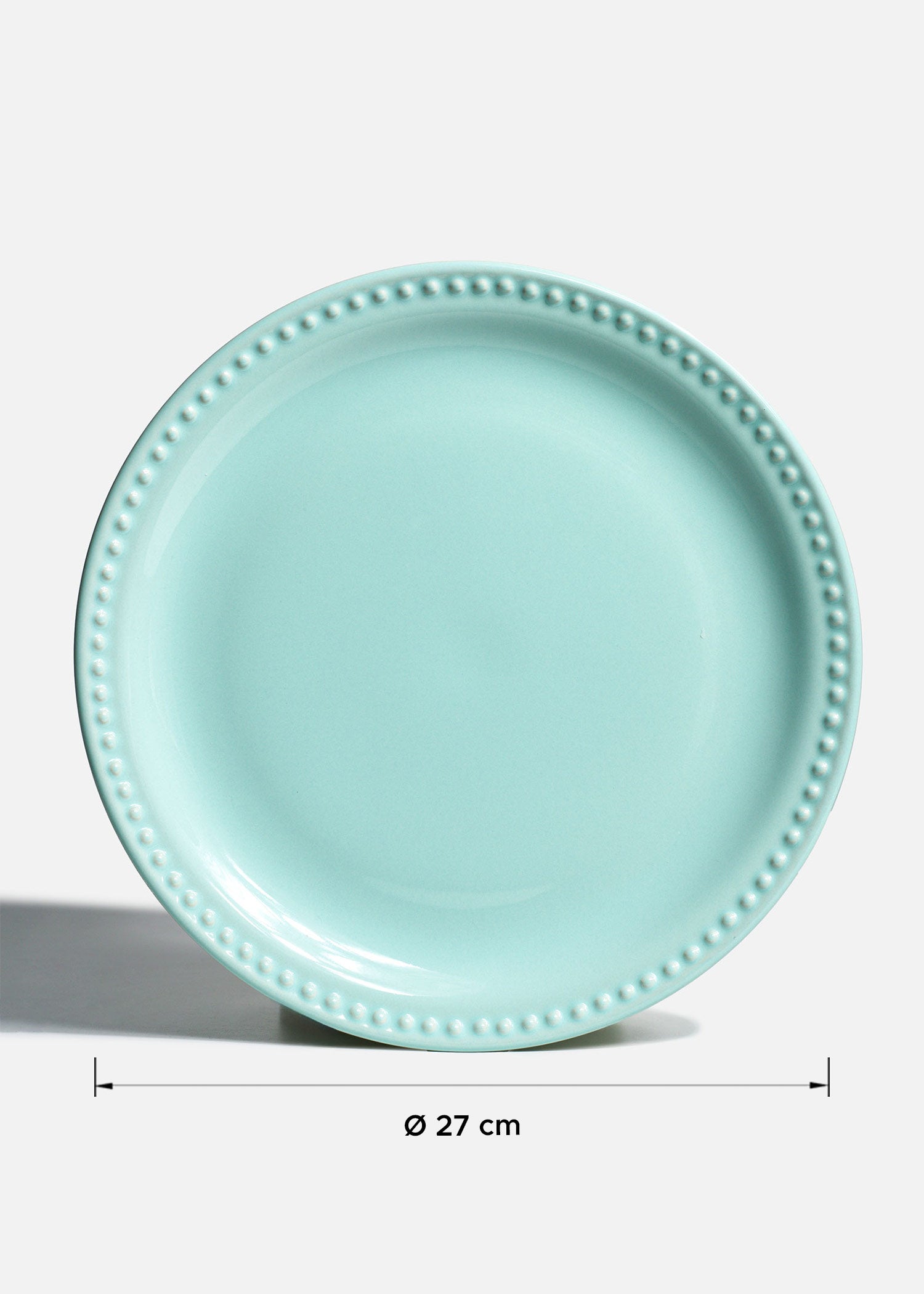 Platos de cerámica turquesa Monet Se Envía Hoy MAHA