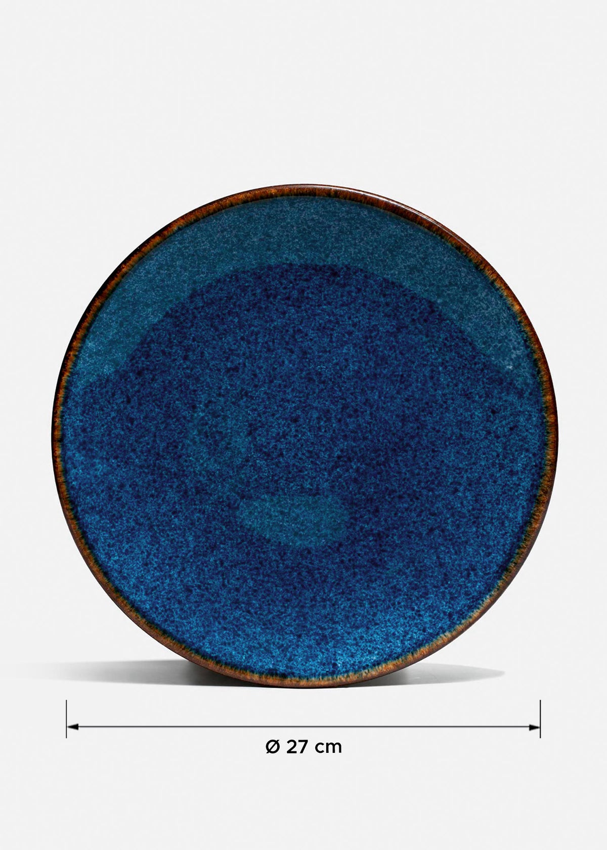 Platos trinche de porcelana azul Midnight — imagen de producto, vista 2