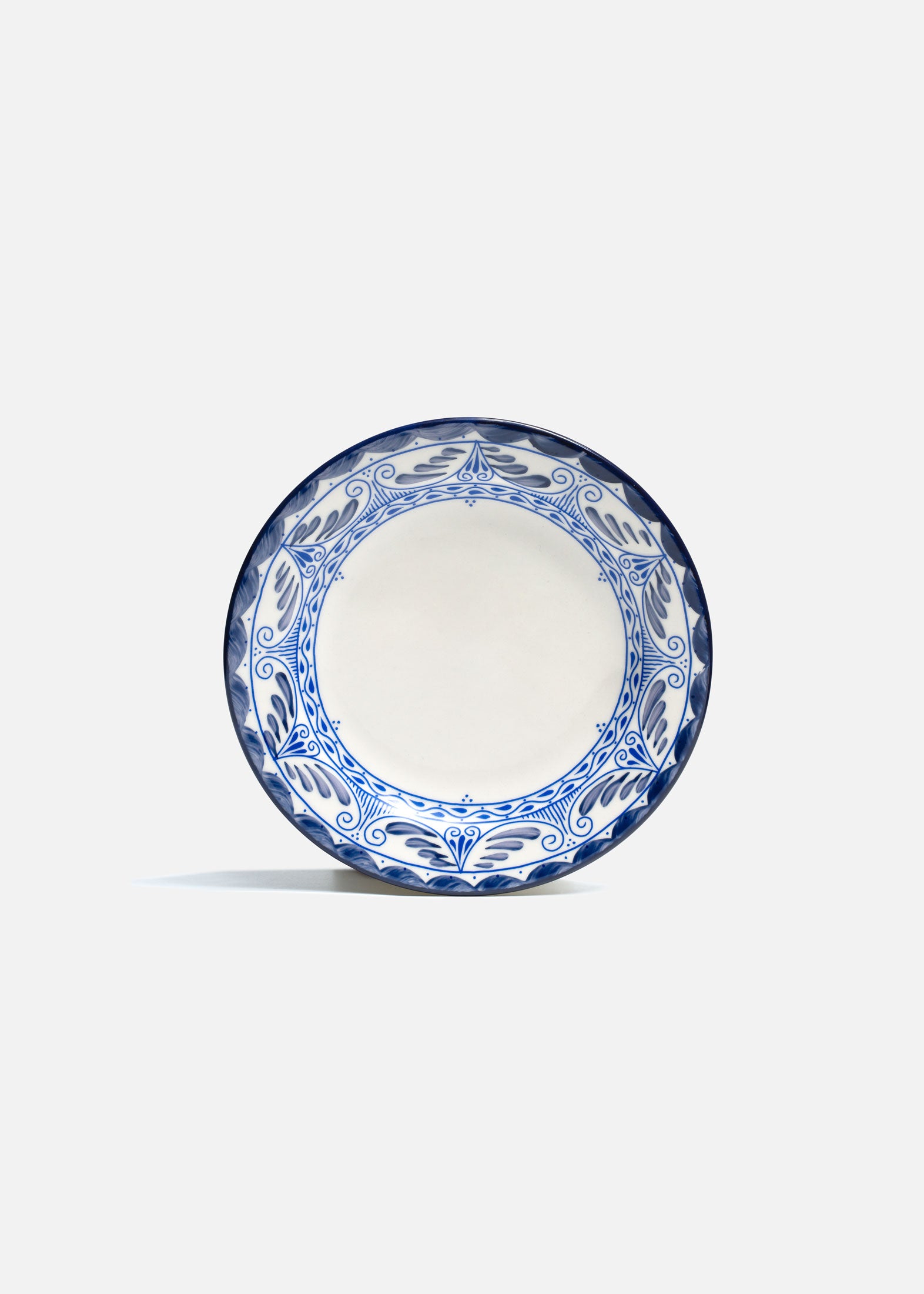 plato porcelana azul precio mayoreo maha