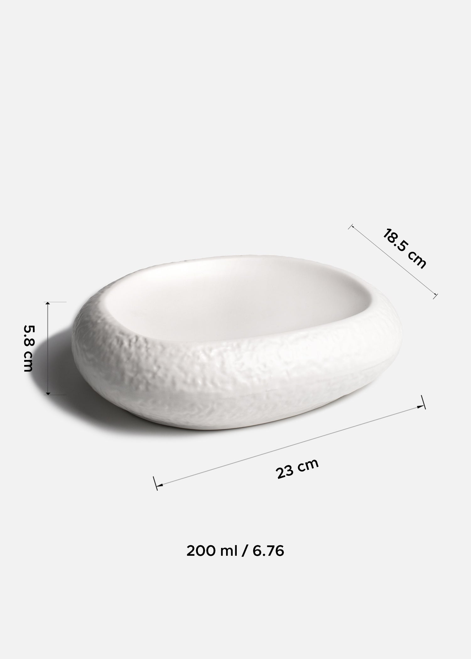 platos porcelana blancos medidas maha