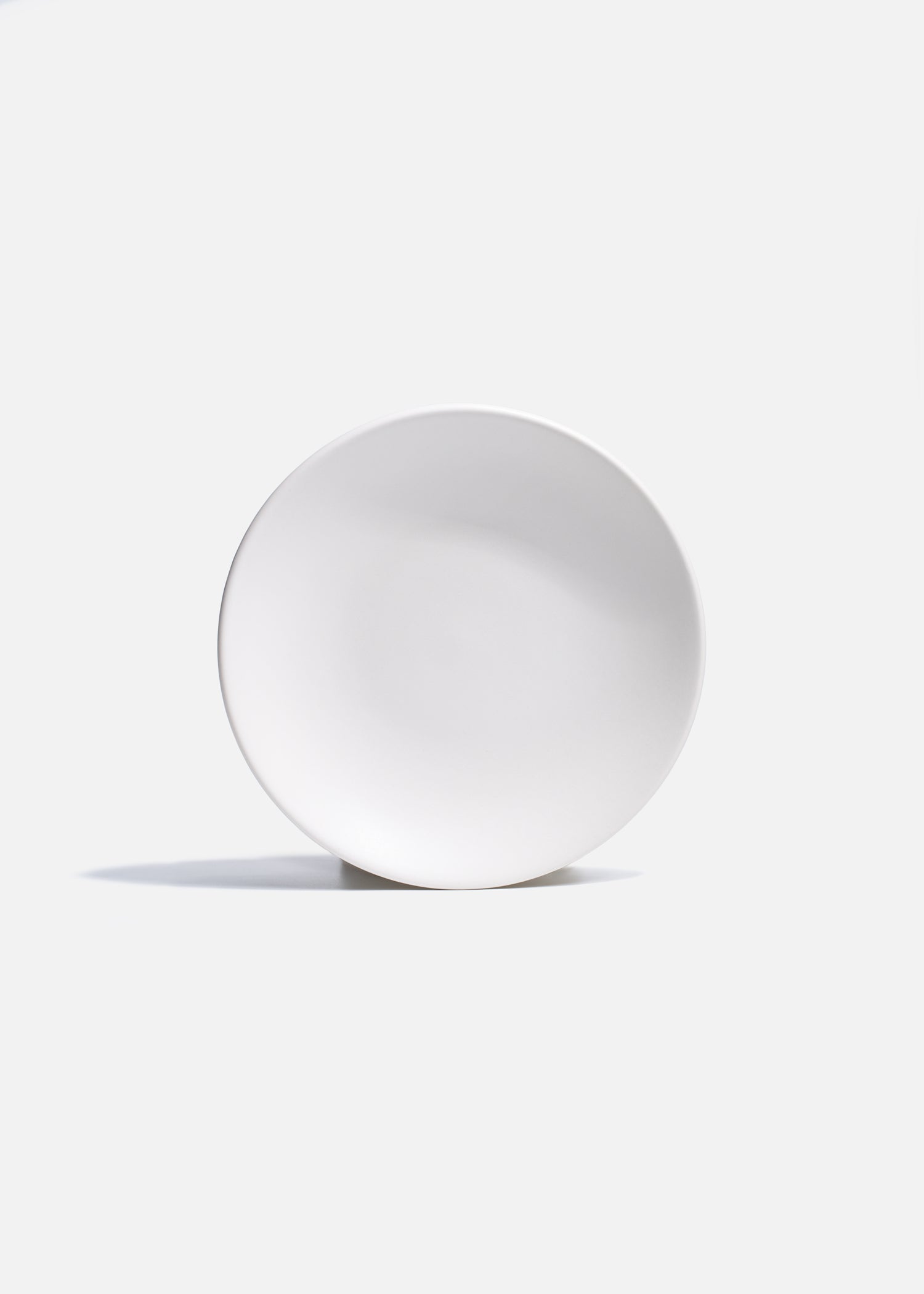 Platos de porcelana blanco Oval