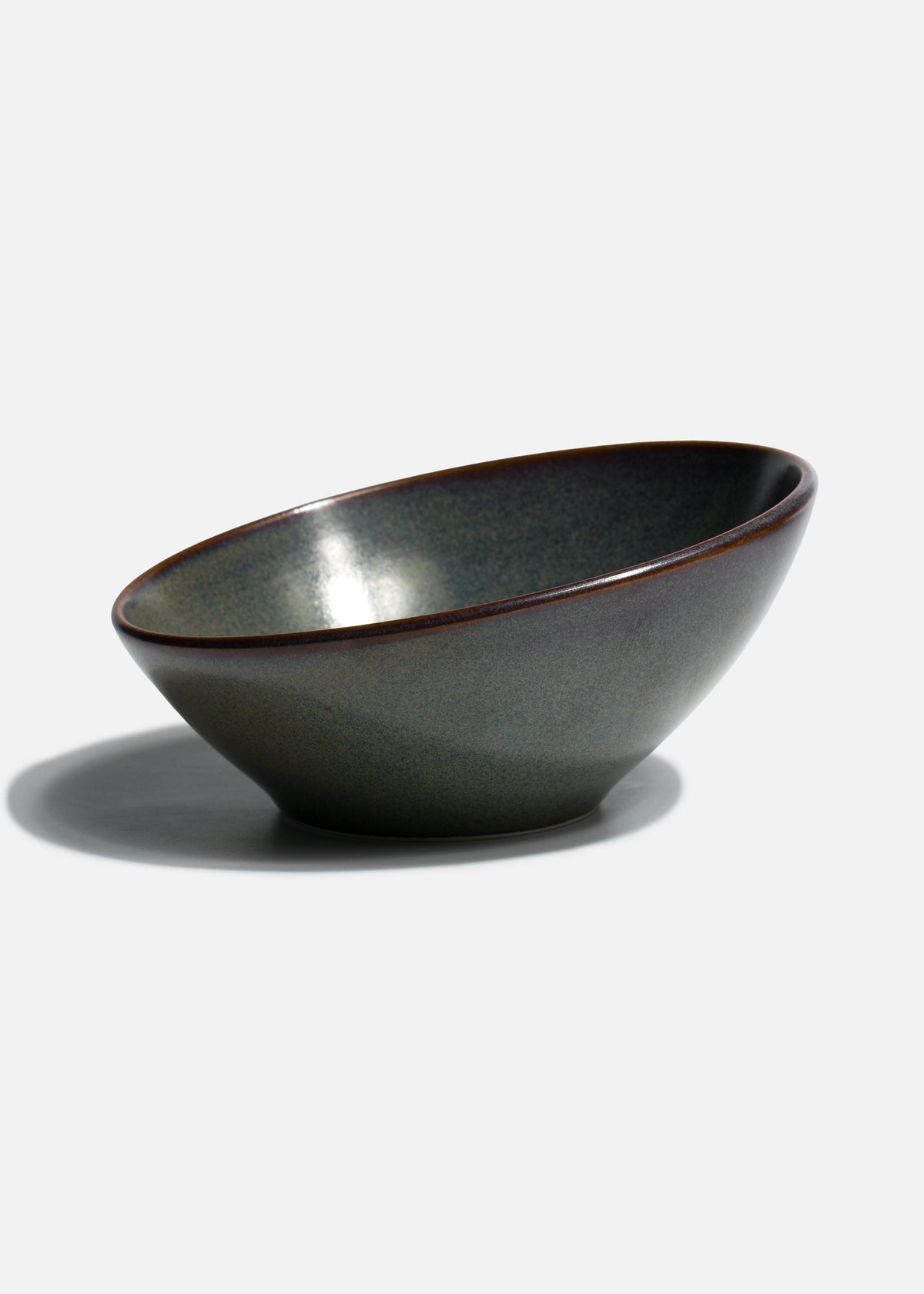 Bowls de porcelana verde Gloria — imagen de producto