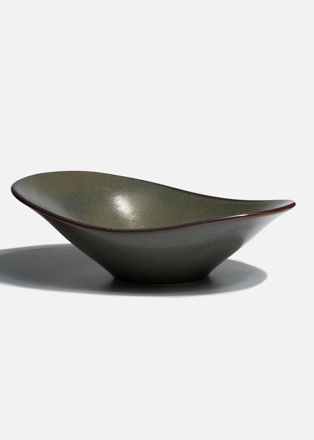 Bowls de porcelana verde Gloria — imagen de producto