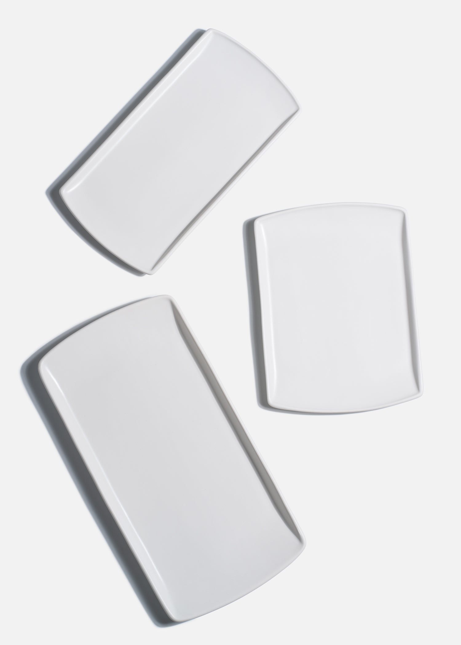 compra charolas porcelana blanco maha