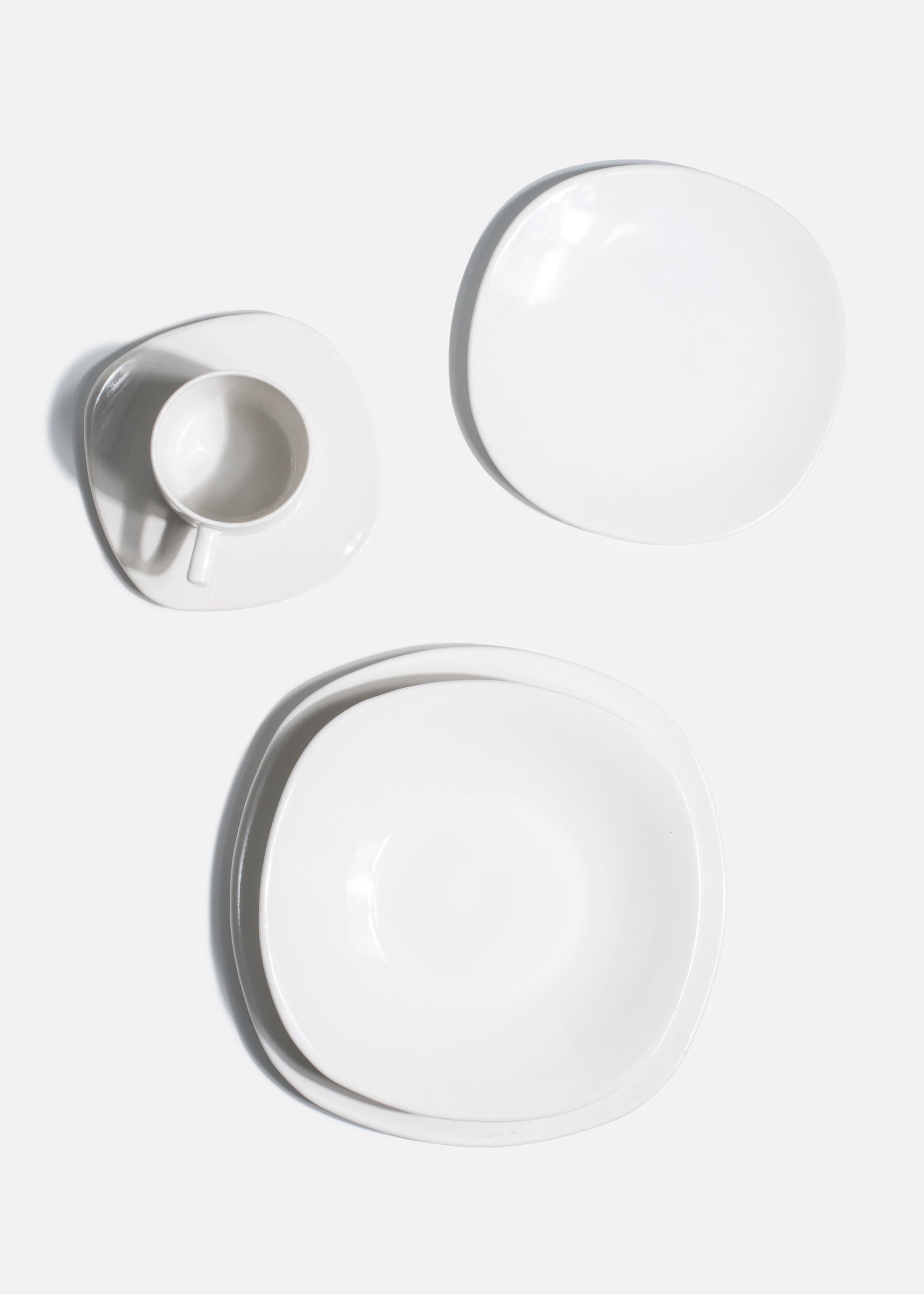 precio platos ceramica blanco maha