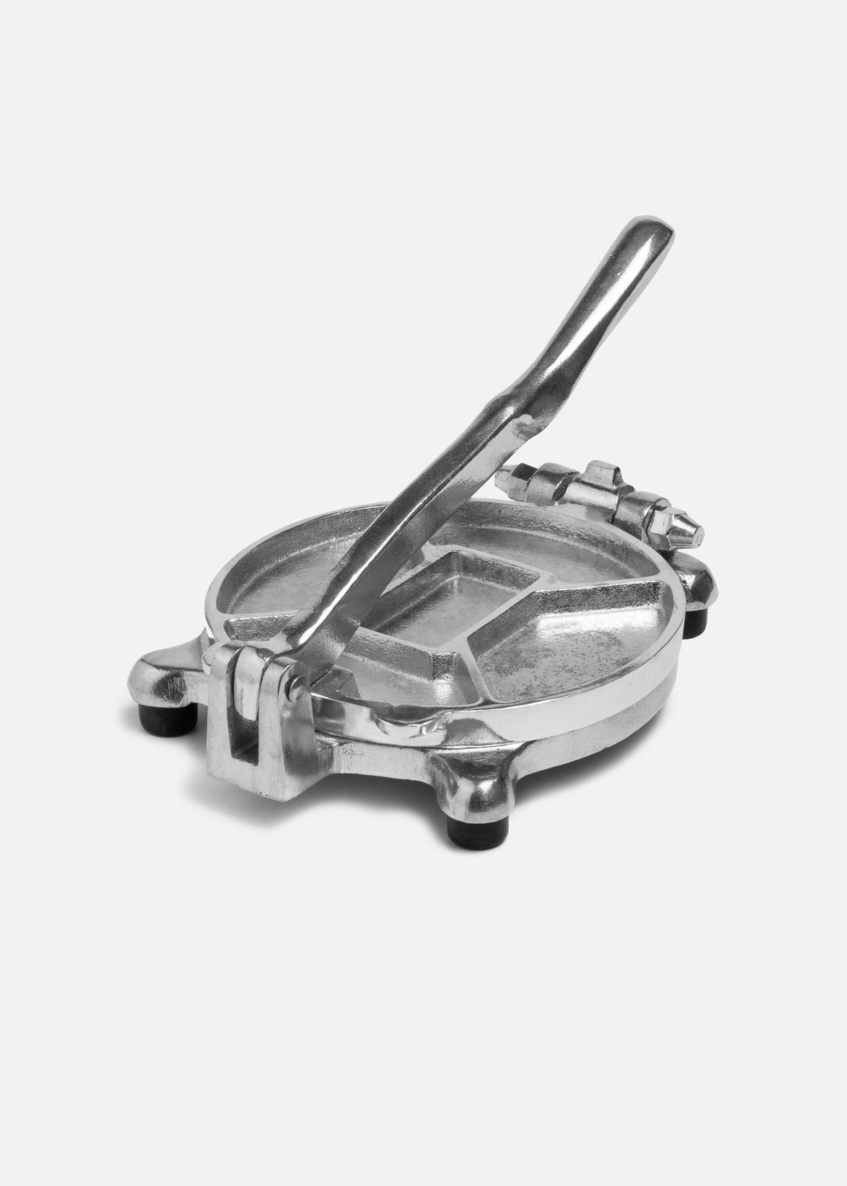 Prensa para tortillas de aluminio plata de 19 cm, vista de producto 5