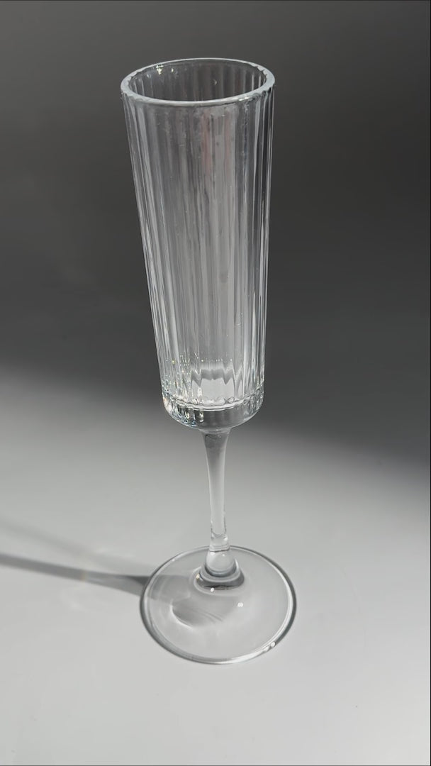 video detalles copas para champaña maha