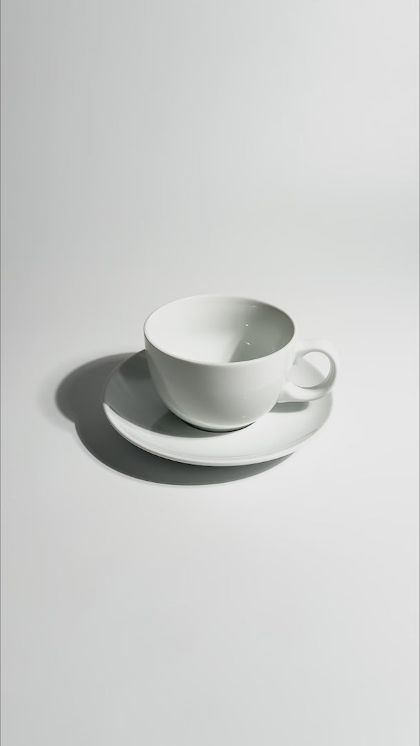 video detalles taza para latte maha