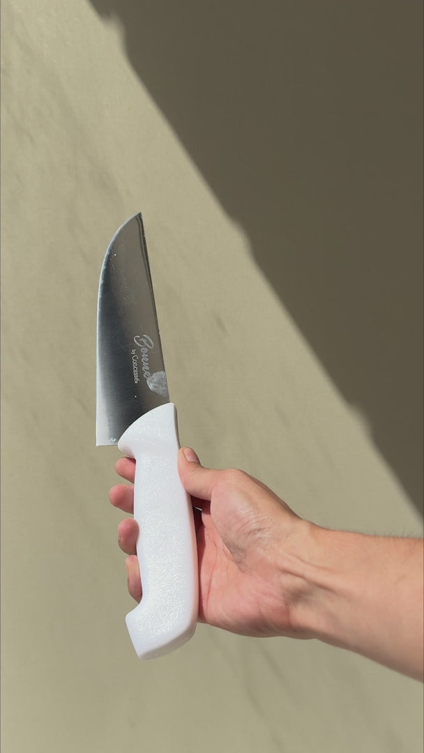 video detalles cuchillo carnicero maha