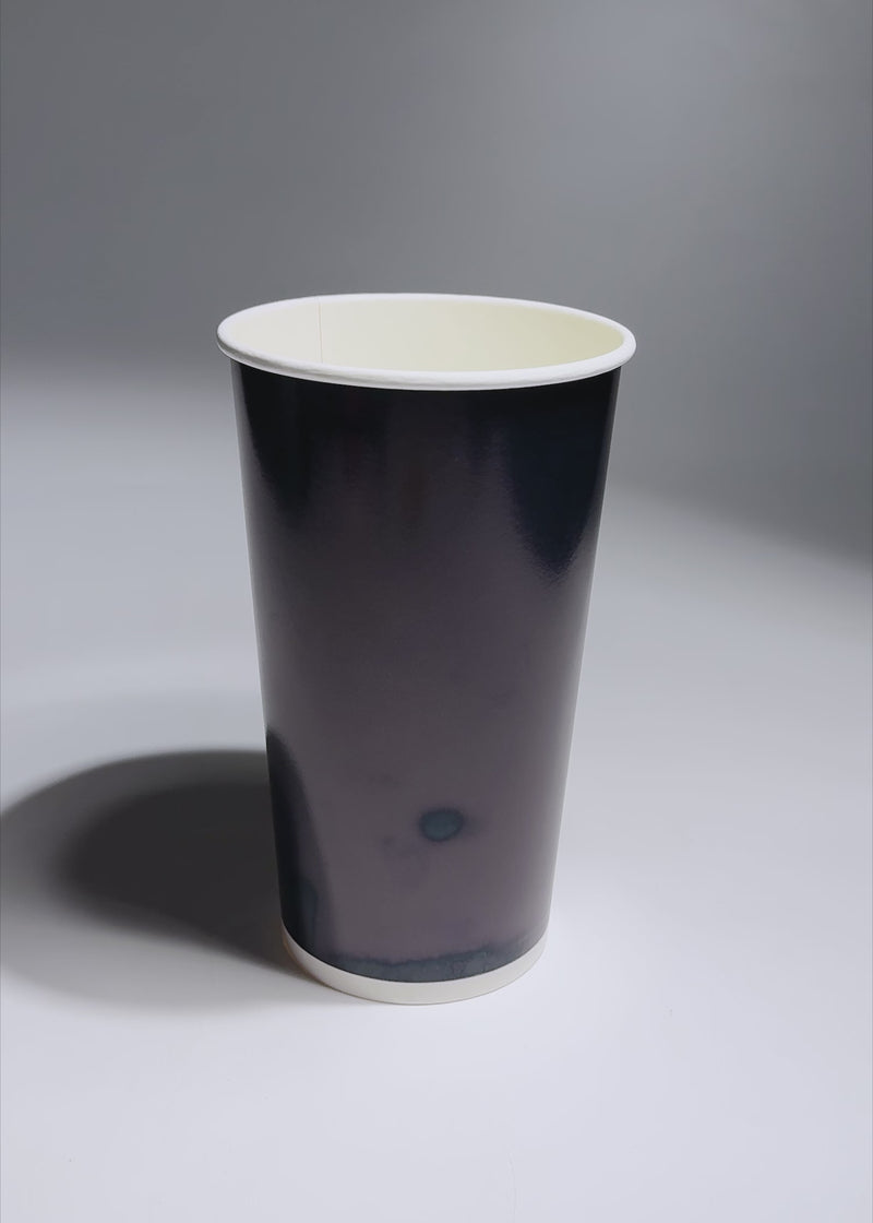 Vaso de papel para bebida frÃ­a azul 44 oz