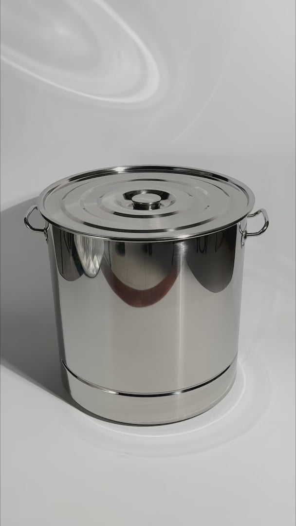 video detalles vaporera de acero inoxidable maha