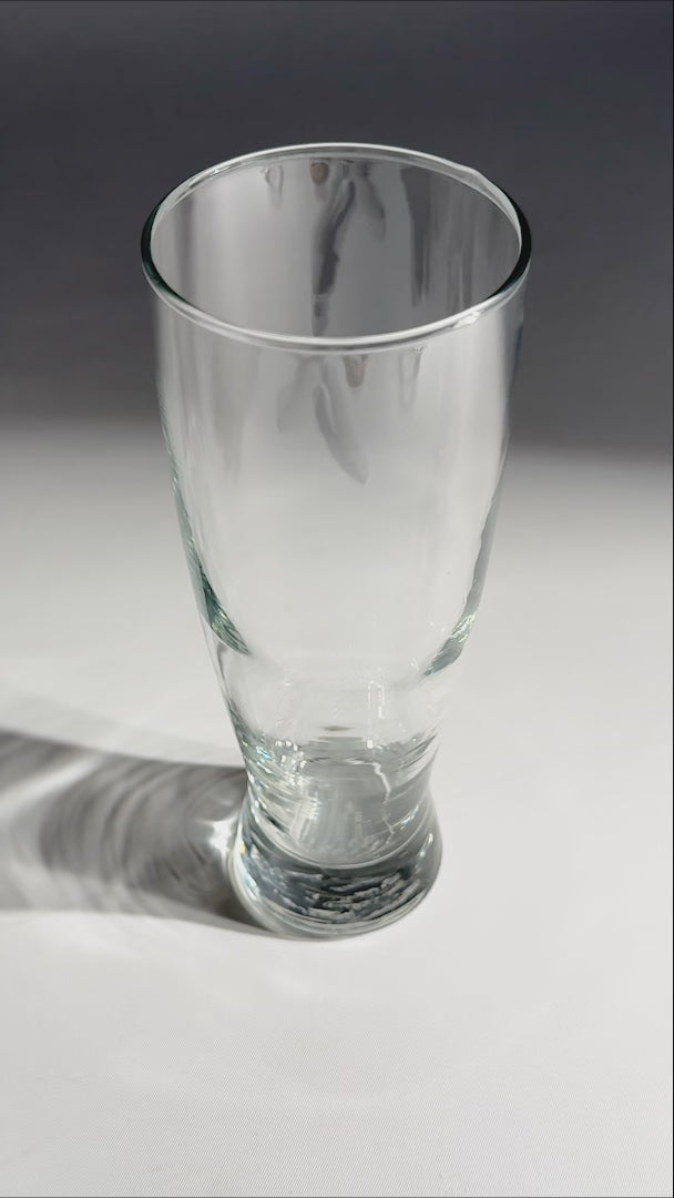 video detalles vaso de vidrio maha