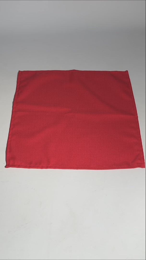 video detalles servilletas de tela maha