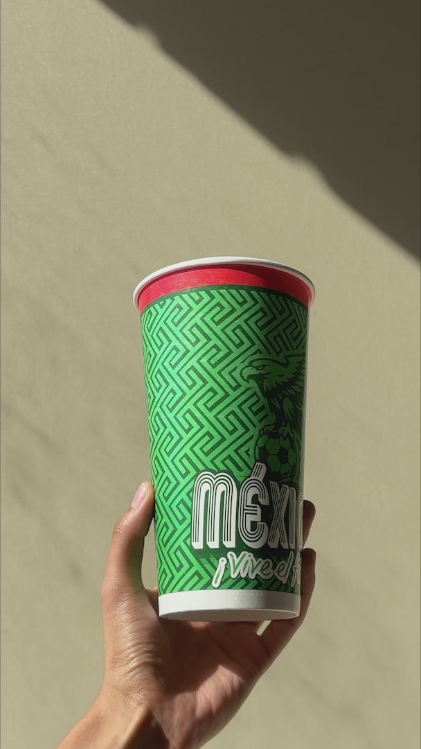 video detalles vaso desechable mundial maha