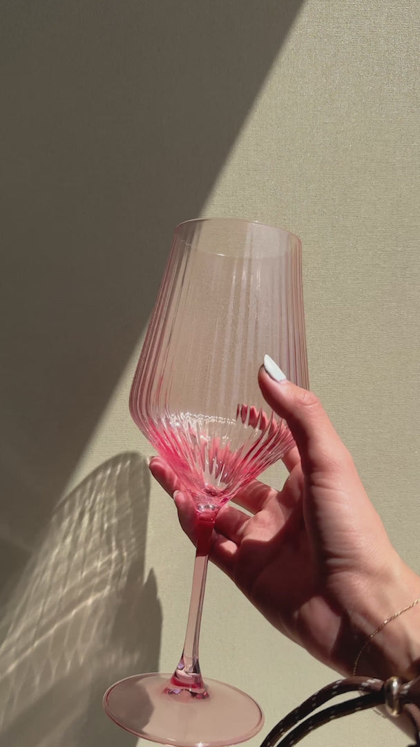 video detalles copas de cristal maha