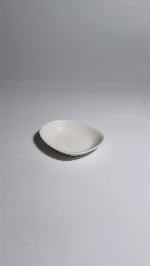 Cargar vídeo: Ramekin de porcelana vitrificada blanco 50 ml