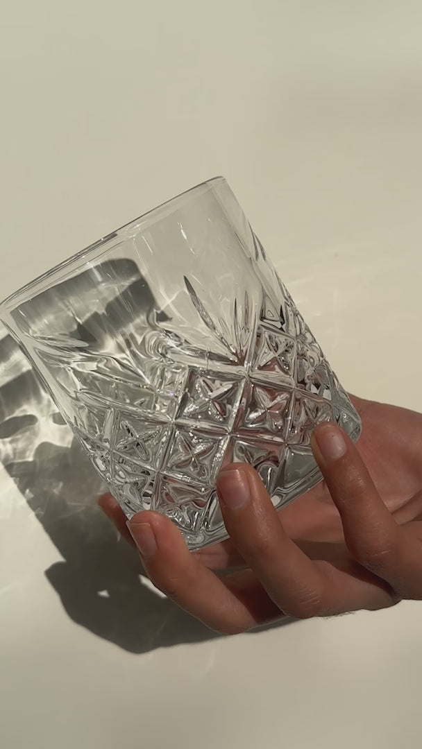 video detalles vaso old fashion maha