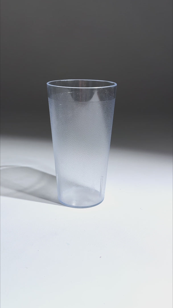 Cargar vídeo: Vaso de plástico policarbonato transparente para restaurante y bar 473 ml