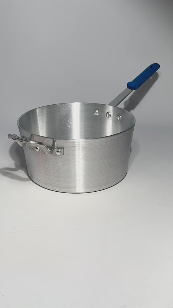 video detalles cazo de aluminio maha