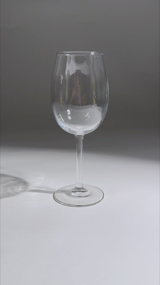 Video de la copa para vino blanco de vidrio Finedge 370 ml