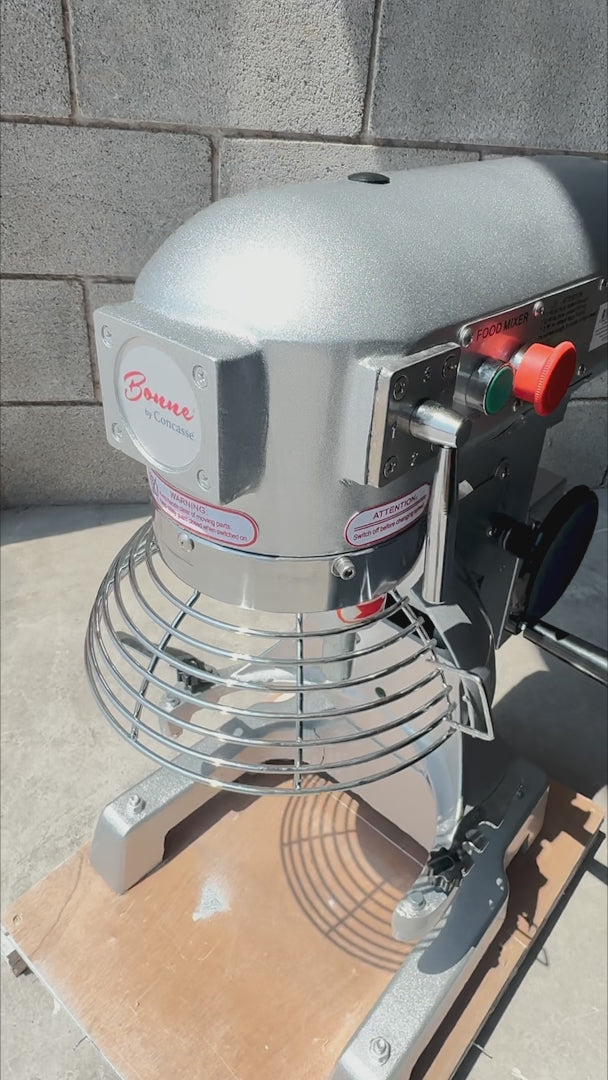 video detalles batidora industrial maha
