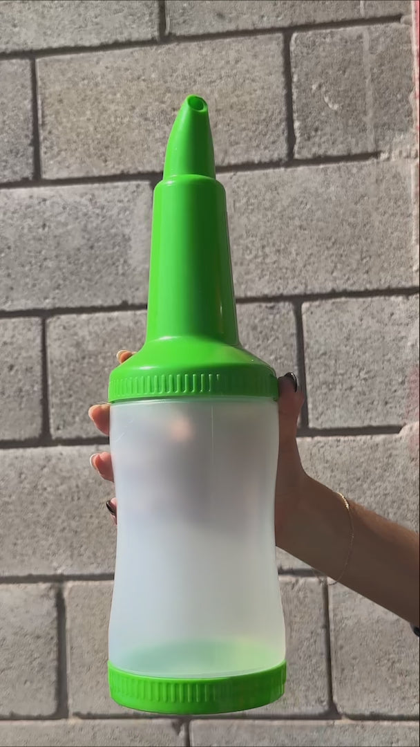 video detalles botella de plastico maha