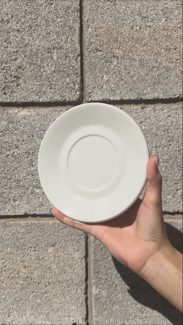 video detalles taza ceramica blanco maha