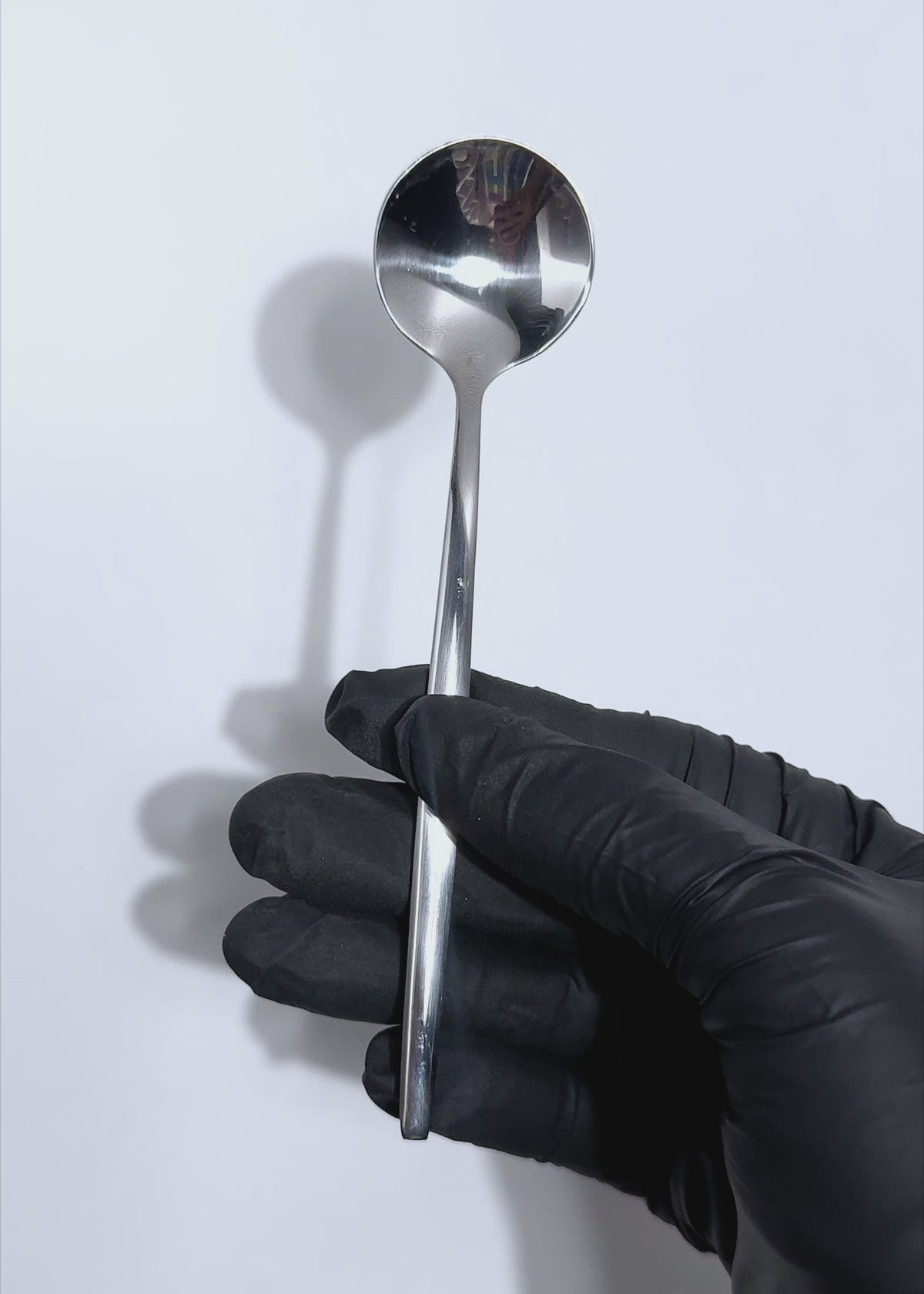 Cargar vídeo: Cuchara para postre de acero inoxidable plata Atenas 13.5 cm