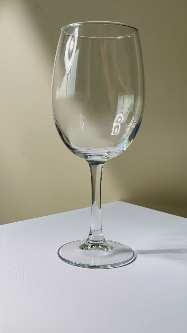 Cargar vídeo: Copa para vino tinto de vidrio templado transparente Palomino 610 ml