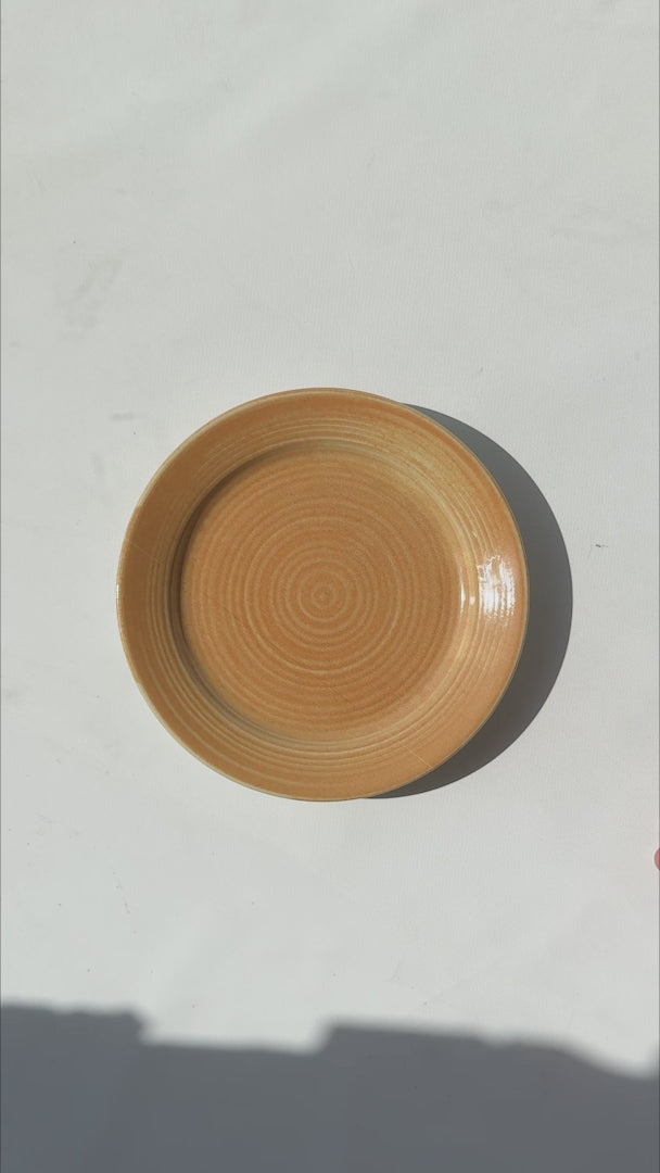 Cargar vídeo: Video del plato para pastel de cerámica amarillo México Lindo Ø 20 cm