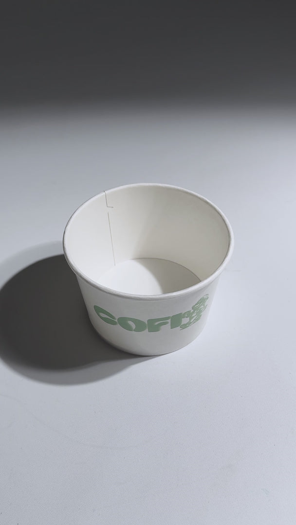 video detalles contenedor de papel personalizado maha