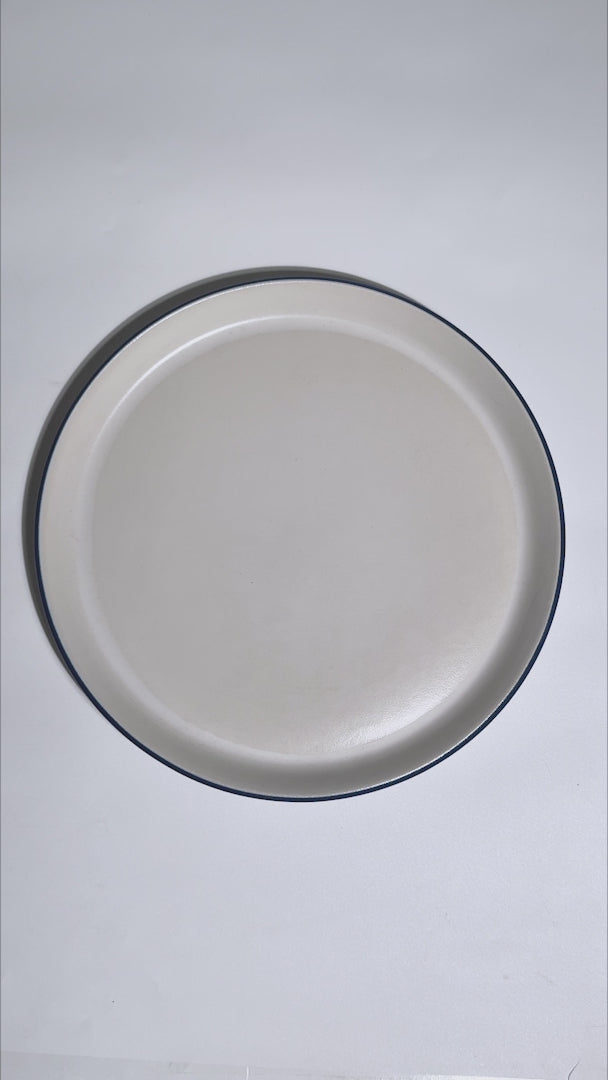 Cargar vídeo: Video del borde elevado y superficie amplia del plato gourmet de 27 cm