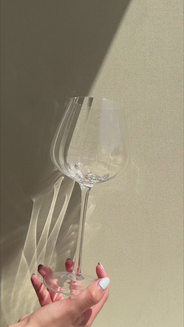 video detalles copa para vino maha