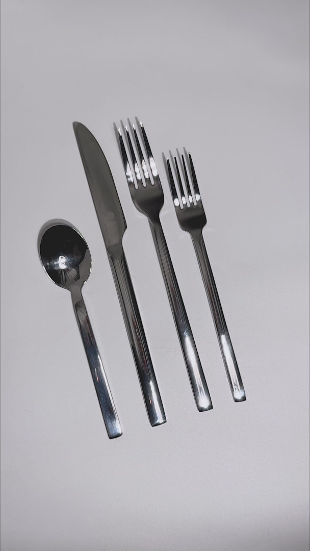 video detalles cuchillos de mesa maha