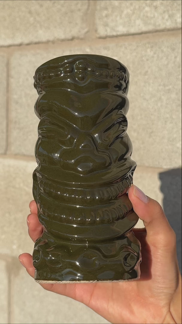 video detalles vaso de ceramica maha