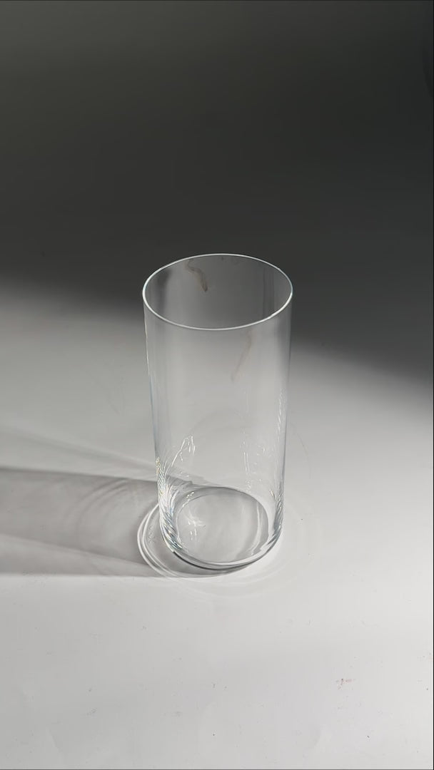 video detalles vaso de vidrio maha