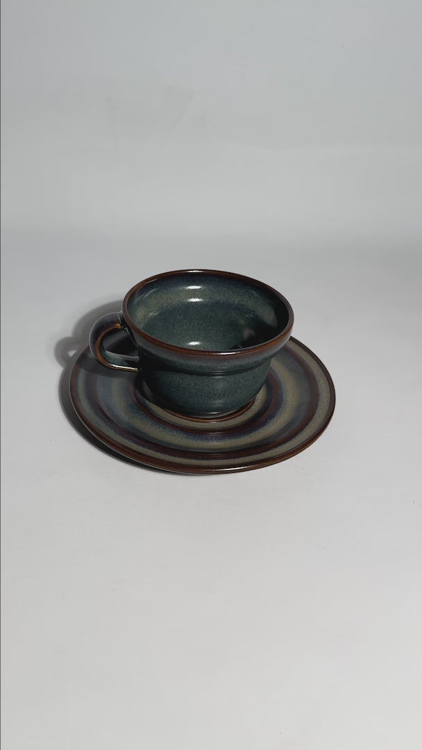 video detalles taza para café maha