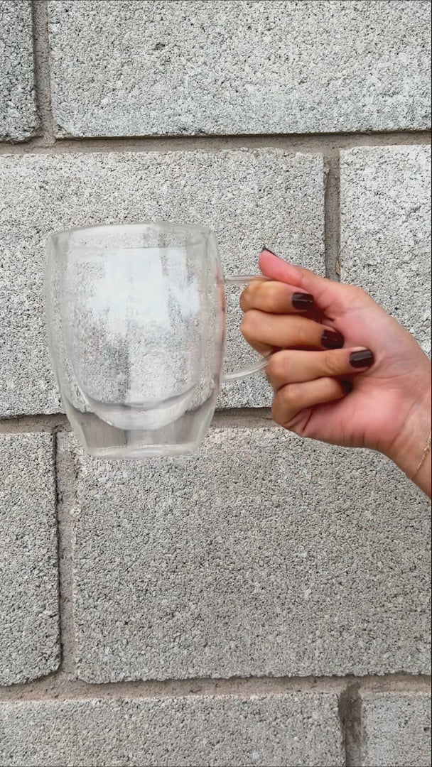 video detalles taza para cafe maha