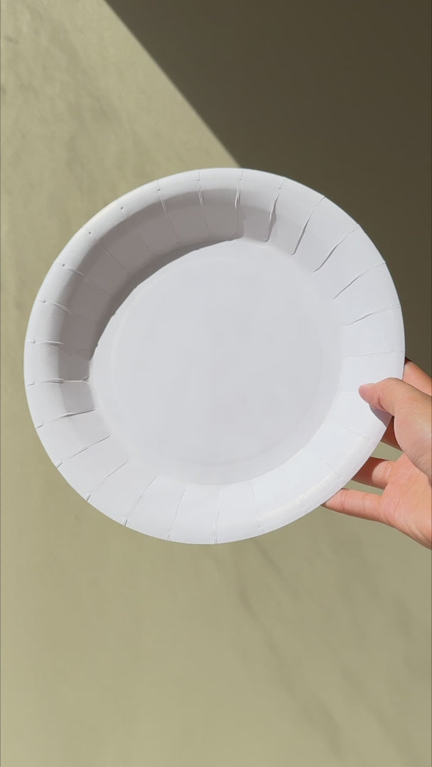 video detalles platos desechables maha