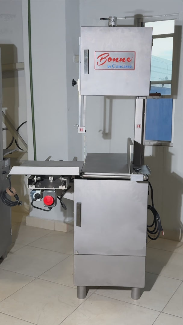 video detalles sierra de acero inoxidable maha