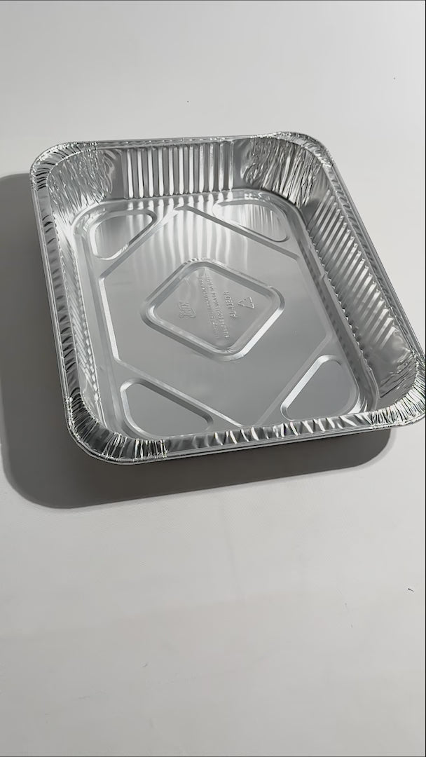 Cargar vídeo: video detalles charola de aluminio maha