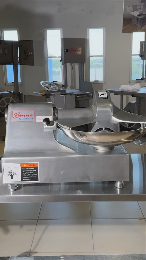 video detalles maquina cortadora de carne maha