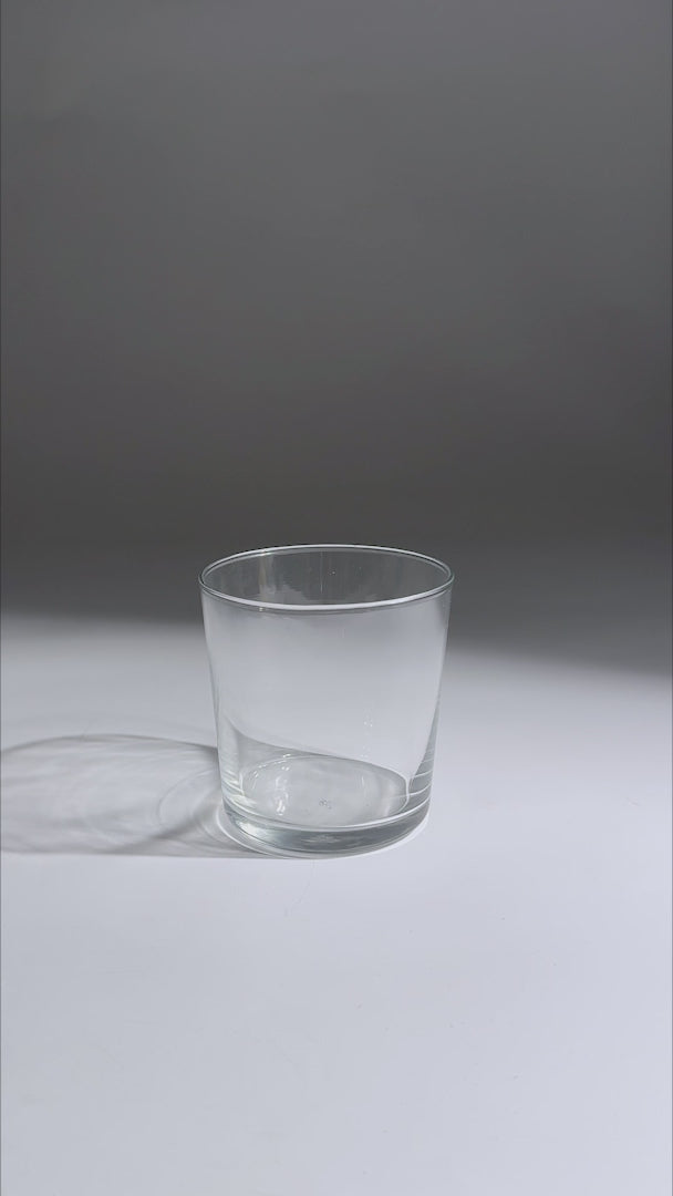 Cargar vídeo: Vaso double Old Fashion de vidrio transparente Sidra Beverage 385 ml