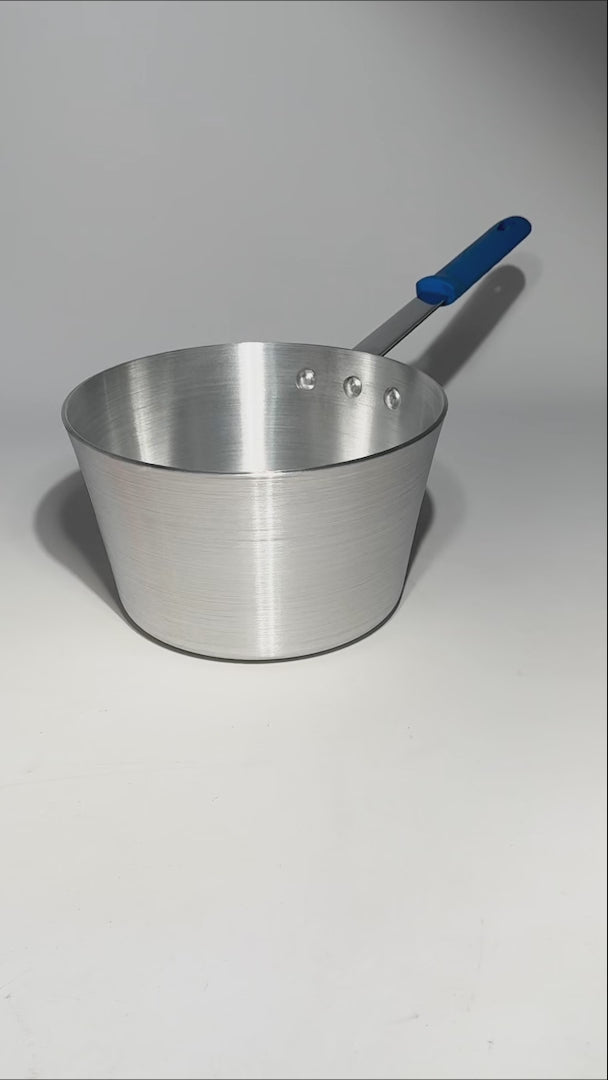 video detalles cazo de aluminio maha