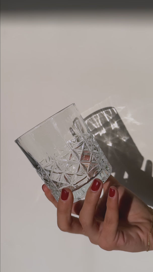 video detalles vaso old fashion maha