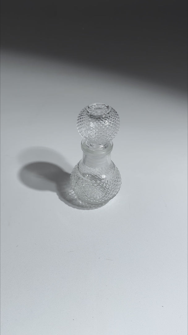 video detalles licorera de vidrio maha