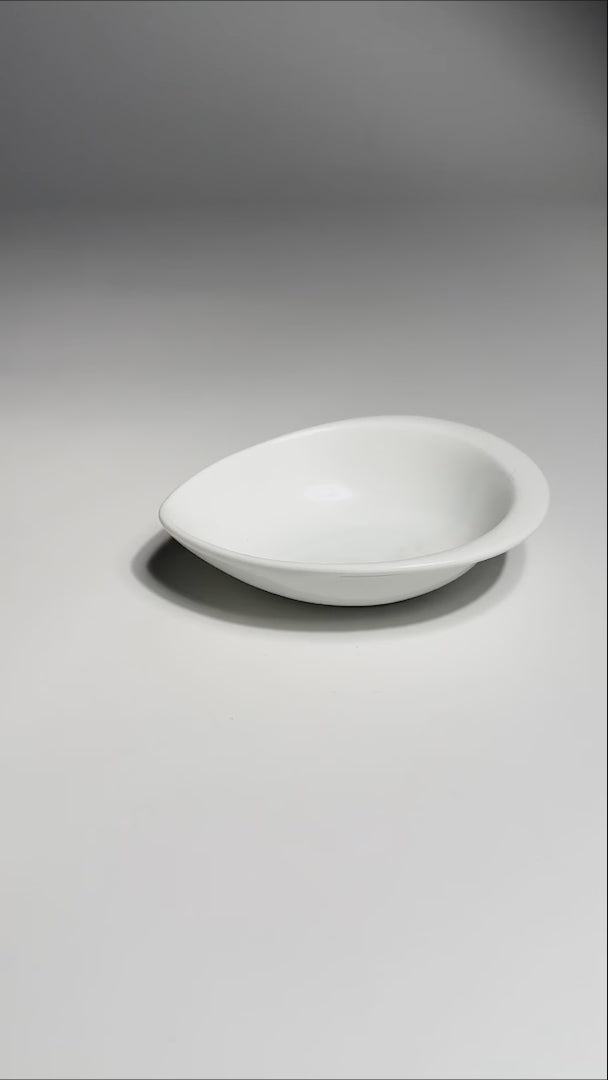 video detalles plato conico porcelana